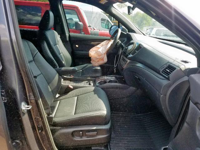 5FNYF7H57KB001063 - 2019 HONDA PASSPORT E 灰色 照片 5