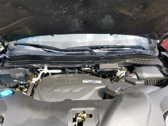 5FNYF7H57KB001063 - 2019 HONDA PASSPORT E 灰色 照片 7