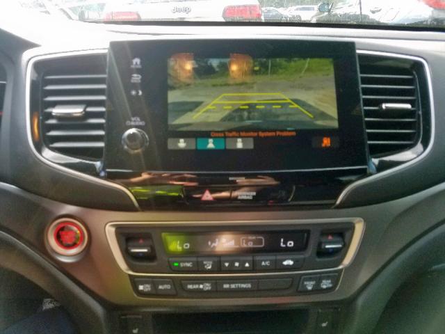 5FNYF7H57KB001063 - 2019 HONDA PASSPORT E 灰色 照片 9