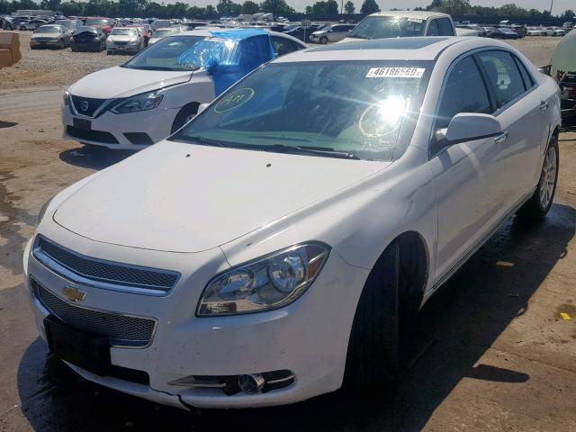 1G1ZG5E7XCF373854 - 2012 CHEVROLET MALIBU LTZ თეთრი ფოტო 2