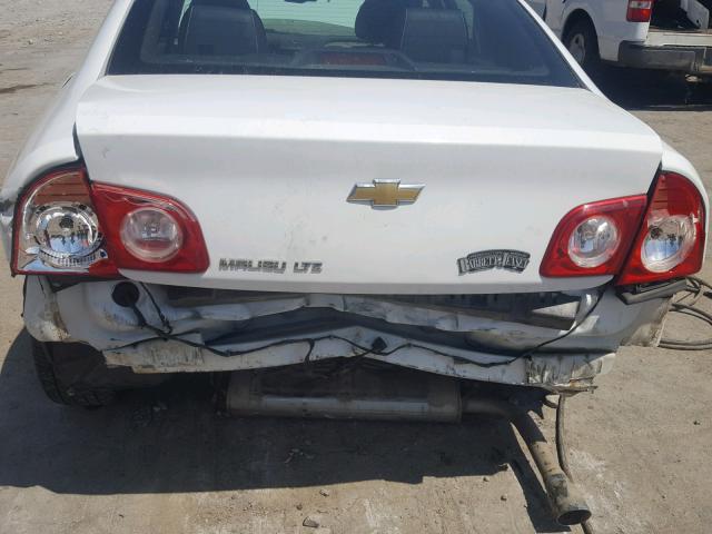 1G1ZG5E7XCF373854 - 2012 CHEVROLET MALIBU LTZ თეთრი ფოტო 9