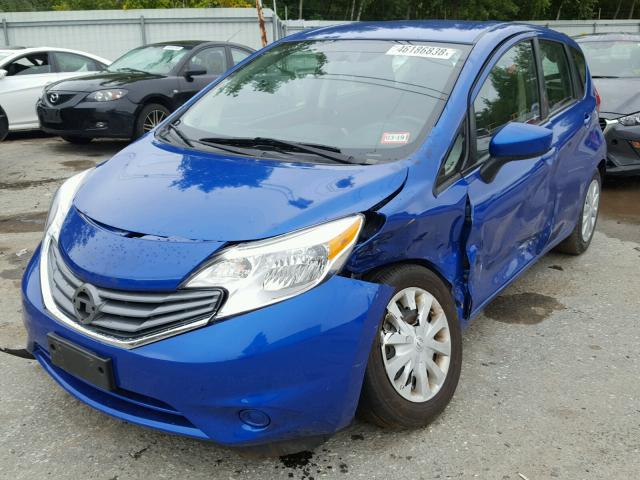 3N1CE2CP5GL351876 - 2016 NISSAN VERSA NOTE BLUE photo 2