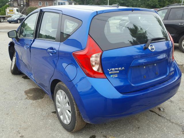 3N1CE2CP5GL351876 - 2016 NISSAN VERSA NOTE BLUE photo 3