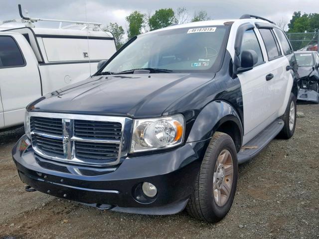 1D8HB38P49F712667 - 2009 DODGE DURANGO SE BLACK photo 2