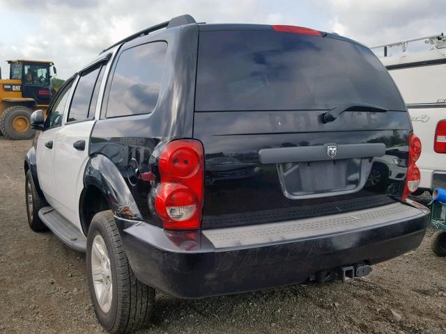 1D8HB38P49F712667 - 2009 DODGE DURANGO SE BLACK photo 3