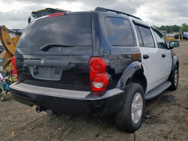 1D8HB38P49F712667 - 2009 DODGE DURANGO SE BLACK photo 4