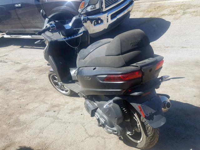 ZAPTA10W6J5000012 - 2018 VESPA SCOOTER BLACK photo 3