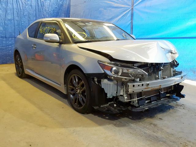JTKJF5C71E3069688 - 2014 TOYOTA SCION TC ნაცრისფერი ფოტო 1