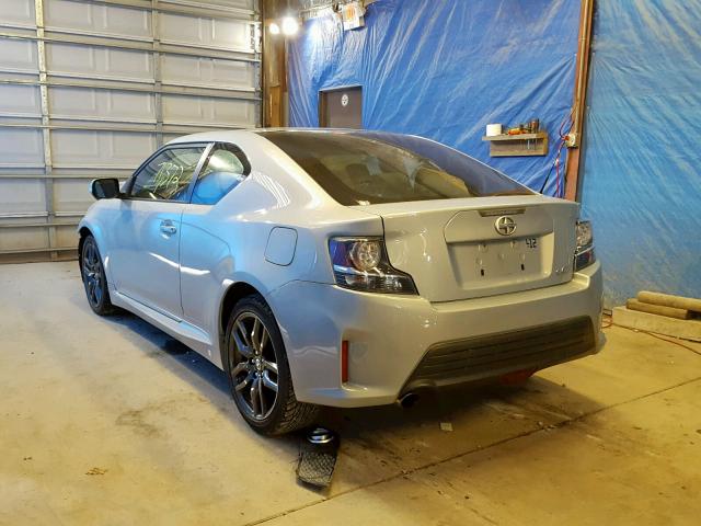 JTKJF5C71E3069688 - 2014 TOYOTA SCION TC ნაცრისფერი ფოტო 3