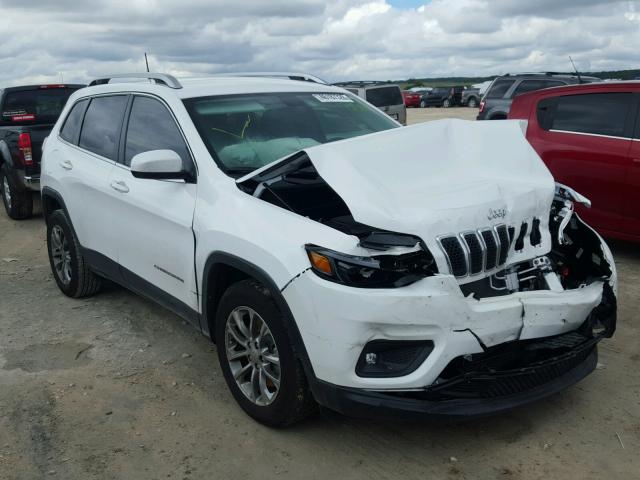 1C4PJLLB1KD176383 - 2019 JEEP CHEROKEE L WHITE photo 1