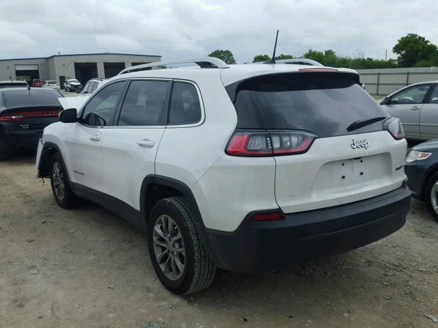 1C4PJLLB1KD176383 - 2019 JEEP CHEROKEE L WHITE photo 3