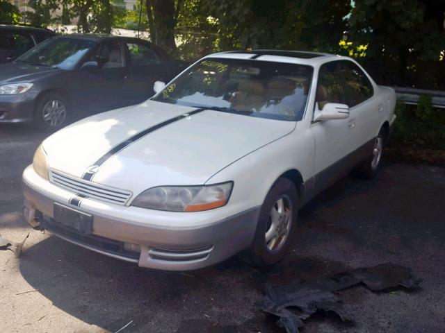 JT8BF12G3T0184473 - 1996 LEXUS ES 300 WHITE photo 2