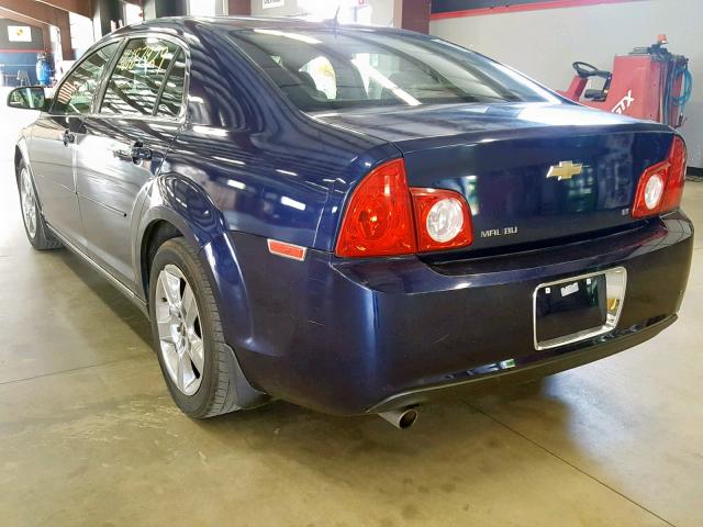 1G1ZH57B994215136 - 2009 CHEVROLET MALIBU 1LT 蓝色 照片 3