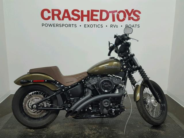 1HD1YJJ16JC069252 - 2018 HARLEY-DAVIDSON FXBB STREE GREEN photo 1