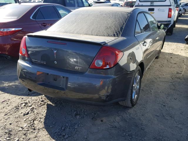 1G2ZH57N374112930 - 2007 PONTIAC G6 GT CHARCOAL photo 4