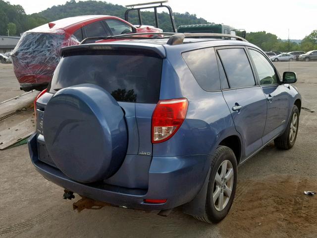 JTMBD31VX75094832 - 2007 TOYOTA RAV4 LIMIT BLUE photo 4