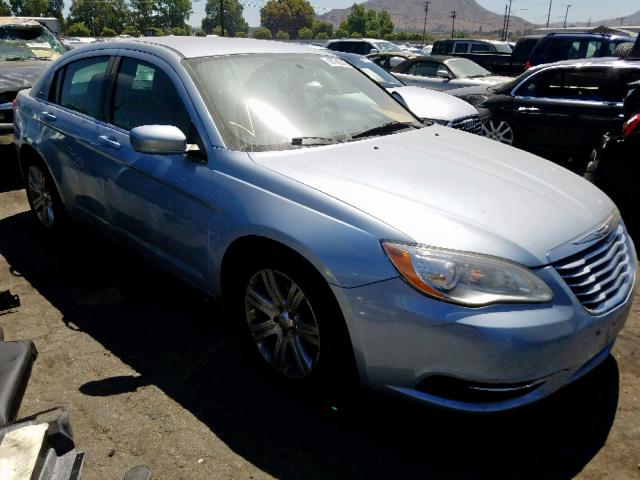 1C3CCBAB8DN671882 - 2013 CHRYSLER 200 LX BLUE photo 1