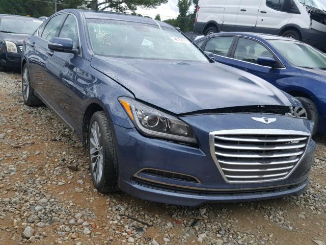 KMHGN4JE5GU118352 - 2016 HYUNDAI GENESIS 3. BLUE photo 1