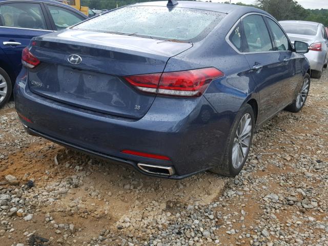 KMHGN4JE5GU118352 - 2016 HYUNDAI GENESIS 3. BLUE photo 4