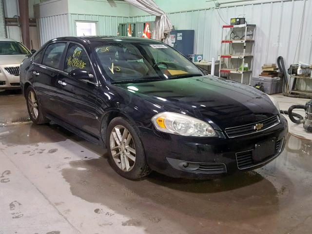 2G1WU57M591272381 - 2009 CHEVROLET IMPALA LTZ BLACK photo 1