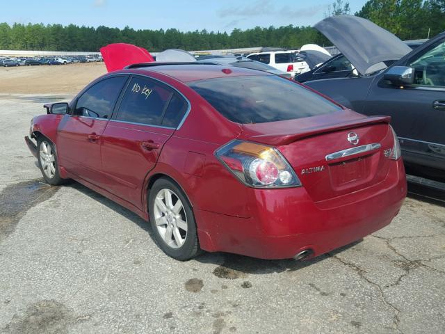 1N4BL21E48N458649 - 2008 NISSAN ALTIMA 3.5 RED photo 3