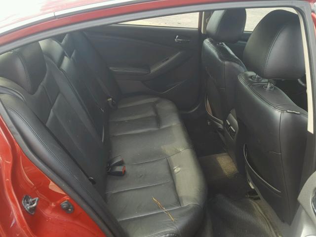 1N4BL21E48N458649 - 2008 NISSAN ALTIMA 3.5 RED photo 6