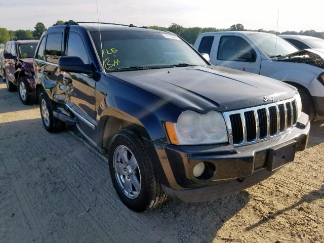 1J8HR58295C699798 - 2005 JEEP GRAND CHER BLACK photo 1