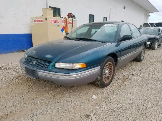 2C3EL56F1RH267652 - 1994 CHRYSLER CONCORDE GREEN photo 2