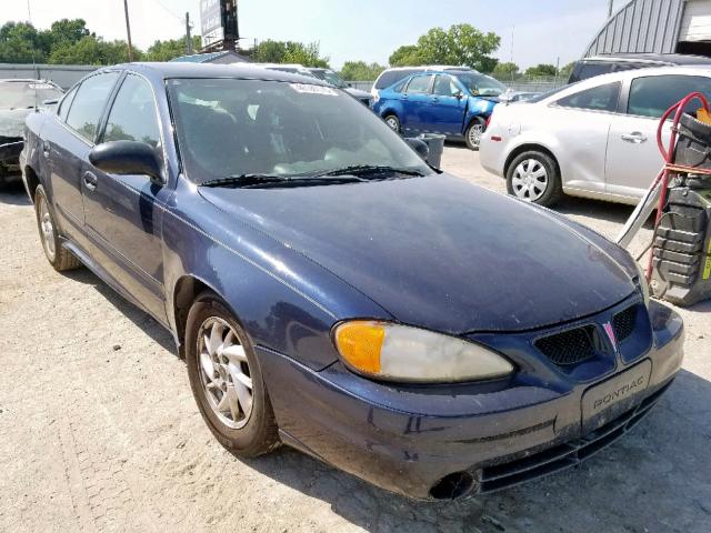 1G2NE52F74C159175 - 2004 PONTIAC GRAND AM S BLUE photo 1