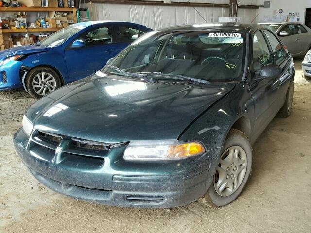 1B3EJ46X2XN601293 - 1999 DODGE STRATUS GREEN photo 2