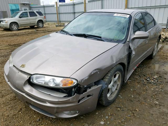 1G3GS62C014103920 - 2001 OLDSMOBILE AURORA 4.0 BROWN photo 2