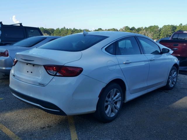 1C3CCCAB3HN504499 - 2017 CHRYSLER 200 LIMITE WHITE photo 4