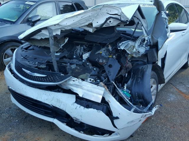 1C3CCCAB3HN504499 - 2017 CHRYSLER 200 LIMITE WHITE photo 9