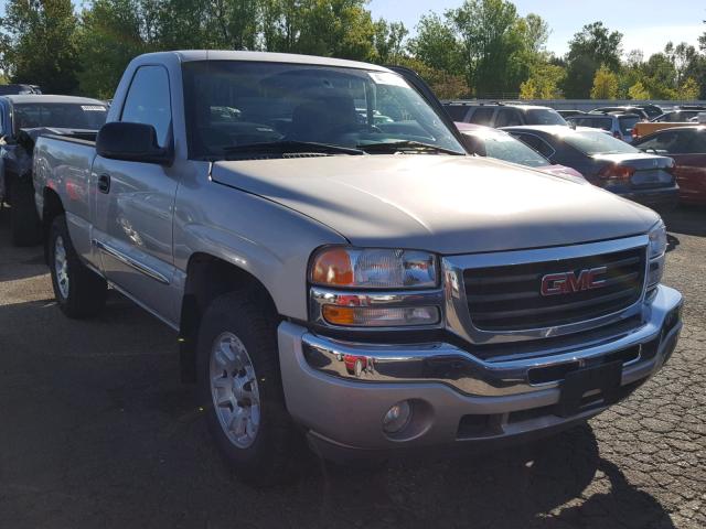 3GTEK14Z96G249402 - 2006 GMC NEW SIERRA SILVER photo 1