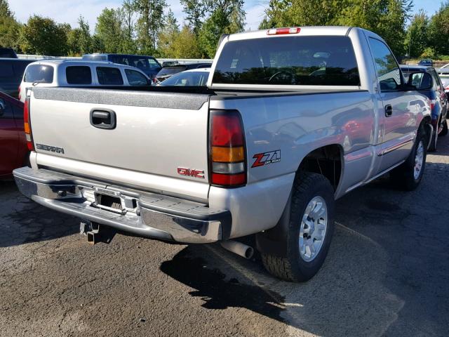 3GTEK14Z96G249402 - 2006 GMC NEW SIERRA SILVER photo 4