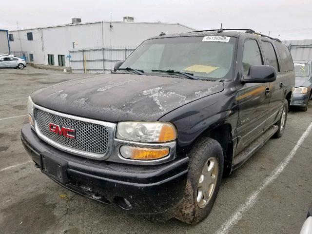 1GKFK66U33J301236 - 2003 GMC YUKON XL D BLACK photo 2