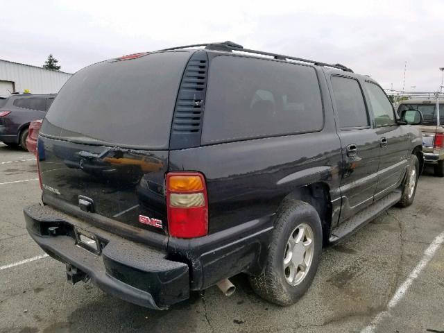 1GKFK66U33J301236 - 2003 GMC YUKON XL D BLACK photo 4