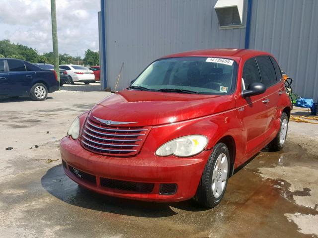 3A4FY48B66T293909 - 2006 CHRYSLER PT CRUISER RED photo 2