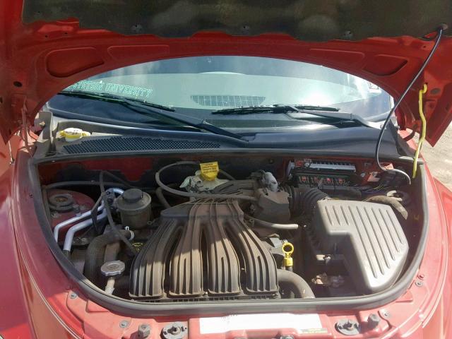 3A4FY48B66T293909 - 2006 CHRYSLER PT CRUISER RED photo 7