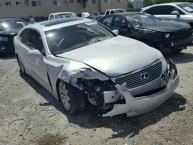 JTHBL46F785069137 - 2008 LEXUS LS 460 SILVER photo 1