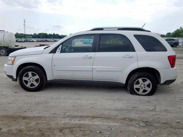 2CKDL63F176110772 - 2007 PONTIAC TORRENT WHITE photo 9