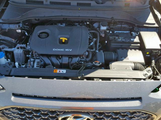 KM8K62AA6KU248514 - 2019 HYUNDAI KONA SEL GRAY photo 7