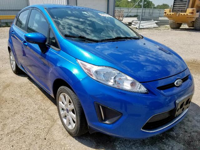 3FADP4EJ0BM154235 - 2011 FORD FIESTA SE BLUE photo 1