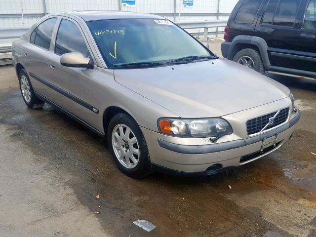 YV1RS61R222124676 - 2002 VOLVO S60 TAN photo 1