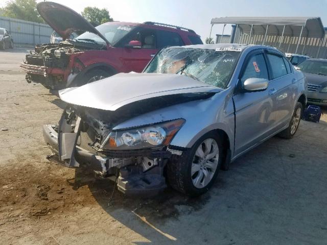 1HGCP3F82AA014101 - 2010 HONDA ACCORD EXL SILVER photo 2