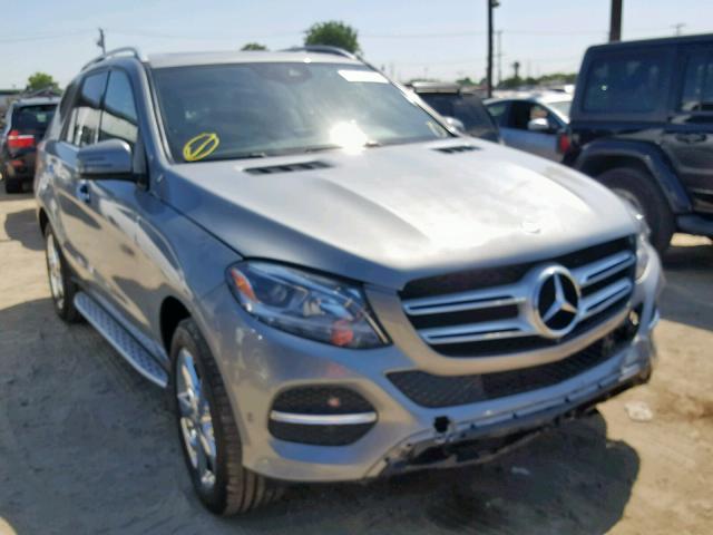 4JGDA5HB6GA652087 - 2016 MERCEDES-BENZ GLE 350 4M GRAY photo 1