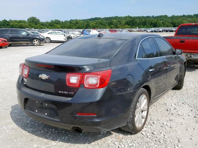 1G11H5SA7DF243722 - 2013 CHEVROLET MALIBU LTZ შავი ფოტო 4