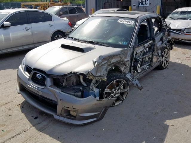 JF1GD79626G509094 - 2006 SUBARU IMPREZA WR GRAY photo 2