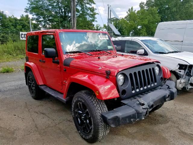 1C4AJWBG9JL801086 - 2018 JEEP WRANGLER S RED photo 1