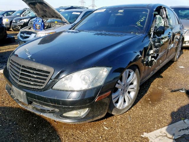 WDDNG86X79A273924 - 2009 MERCEDES-BENZ S 550 4MAT BLACK photo 2